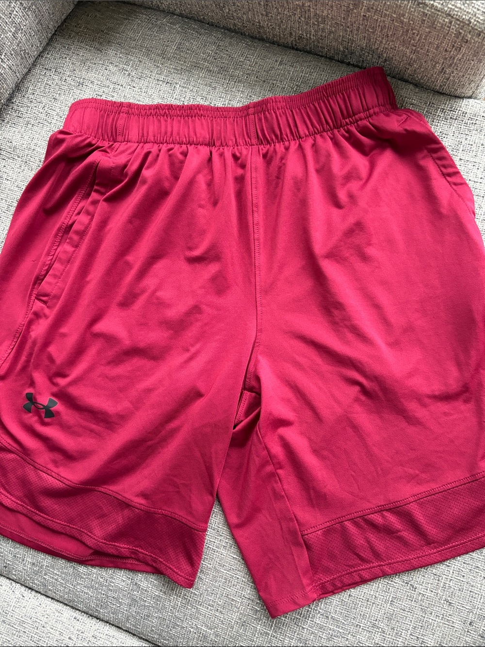 Under Armour Men's Athletic Shorts - Magenta
